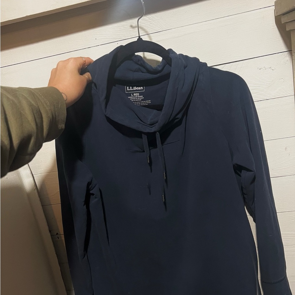 L.L. Bean Navy Blue Women's Hoodie
